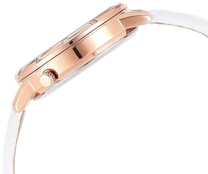 Casio Sheen Analog White Dial Women's Watch - SHE-3046GLP-7AUDR(SX164)