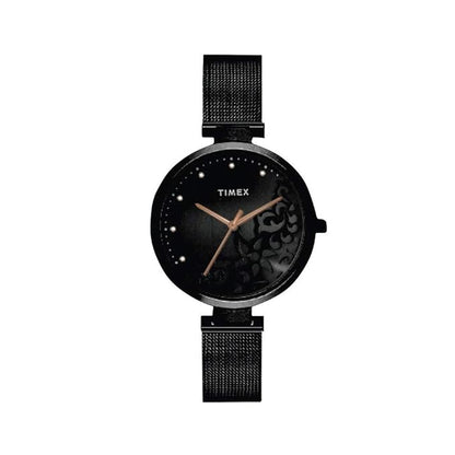 TIMEX Analog Watch for Women with Round Dial & Water Resistant TW000X221