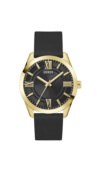 GUESS Elliot Analog Watch for Men with Round Dial & Water Resistant Man's Wrist Watches