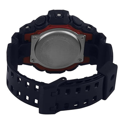 Casio G-Shock GA-700RGB-1ADR Multi-Coloured Analog-Digital Dial Black Resin Strap Men's Watch Shock and 200M Water Resistant G1369