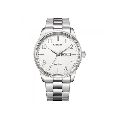 Citizen Mens 41.8 mm White Dial Stainless Steel Analog Watch - BM8550-81A (Not assigned,Not Assigned)