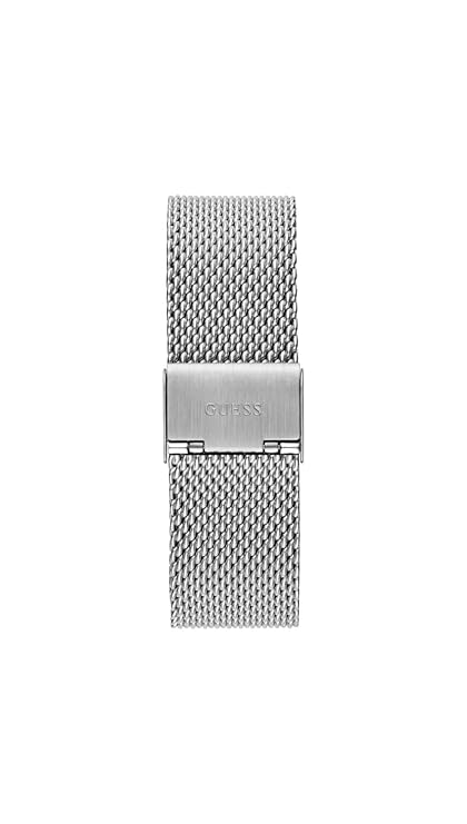 GUESS Men Black Round Stainless Steel Dial Analog Watch- GW0629G1