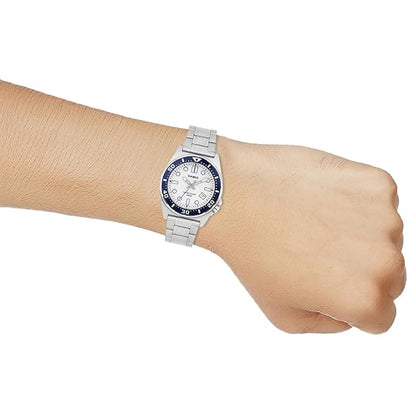 Casio Enticer Men MTD-135D-7AVDF Analog White Dial Men A2379