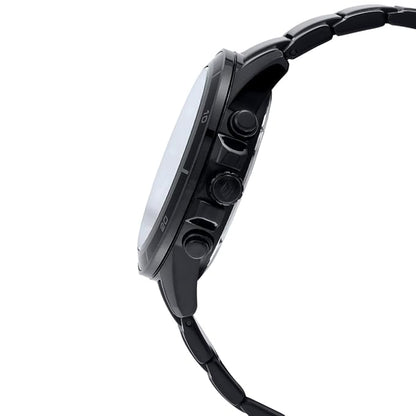 Casio Edifice EFR-526BK-1A1VUDF Black Analog Dial Black Stainless Steel Band Men's Watch Chronograph 100M Water Resistant EX206