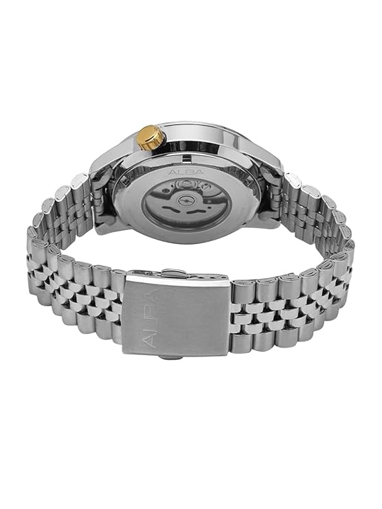 Alba AL4185X1 Blue Dial Mechanical