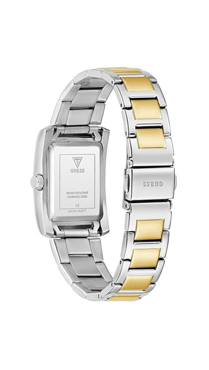 GUESS Bonnie Analog Watch for Women with Rectangle Dial & Water Resistant Women's Wrist Watches