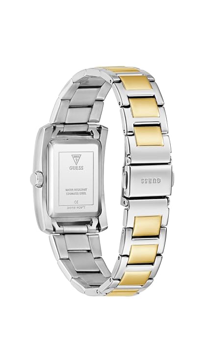 GUESS Bonnie Analog Watch for Women with Rectangle Dial & Water Resistant Women's Wrist Watches