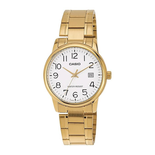 Casio Enticer Men Analog White Dial Men MTP-V002G-7B2UDF (A2312)