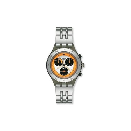 Swatch Chronograph Orange Dial Unisex Watch - SVBM1000G