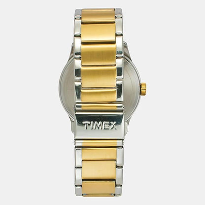 TIMEX Men's Green Round Chronograph Stainless Steel Watch TW0TG7623-EX