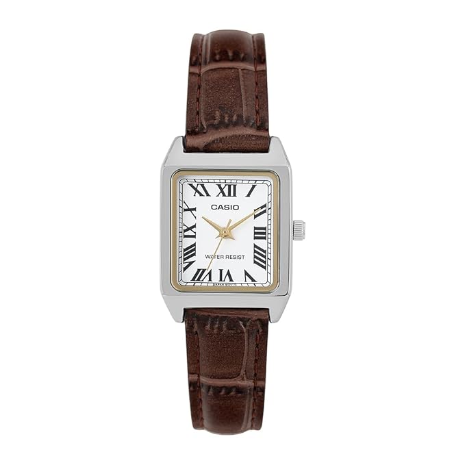 Casio Enticer Ladies Analog White Dial Women LTP-V007L-7B2UDF (A2288)