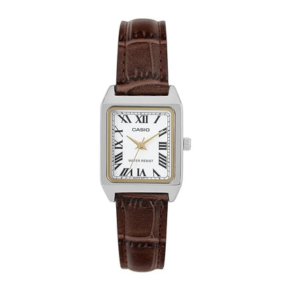 Casio Enticer Ladies Analog White Dial Women LTP-V007L-7B2UDF (A2288)