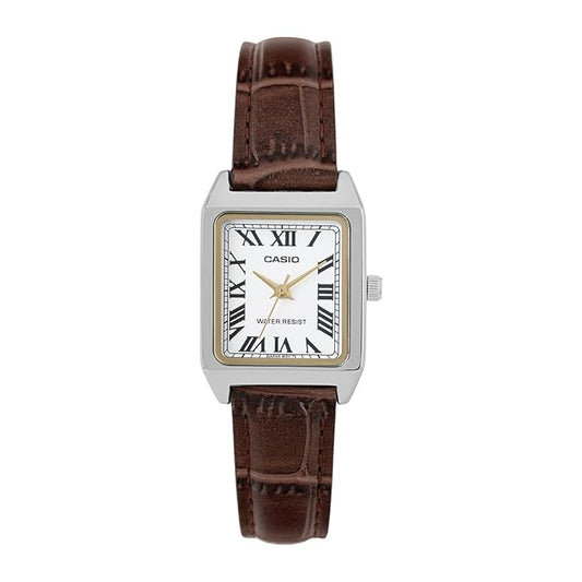 Casio Enticer Ladies Analog White Dial Women LTP-V007L-7B2UDF (A2288)