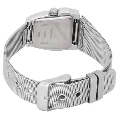 Fastrack Quartz Analog Black Dial Stainless Steel Strap Watch for Girls NF6021SM01