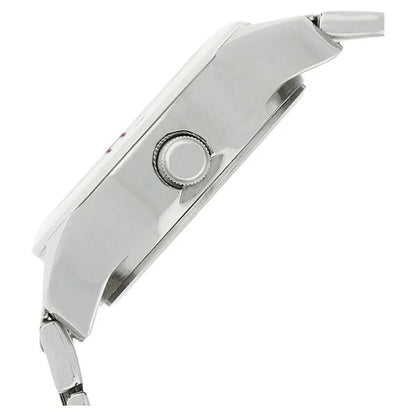 Fastrack Quartz Multifunction Silver Dial Stainless Steel Strap Watch for Girls 6078SM08