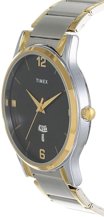 TIMEX Trendline Round 39mm Black Dial Analog Watch  - For Men TW000R425