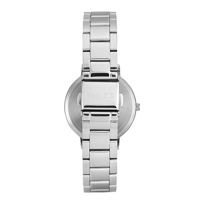 TIMEX Analog Watch for Woman with Pink Round Dial TWEL15824