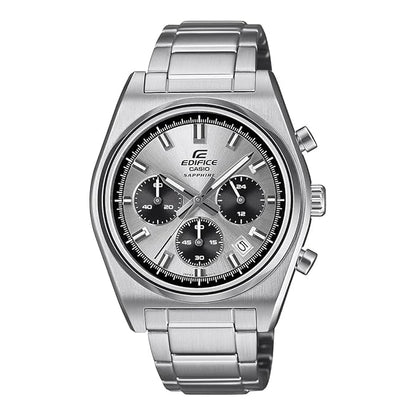Casio Edifice Panda EFB-730D-7AVUDF Analog Silver Dial Men (ED635)