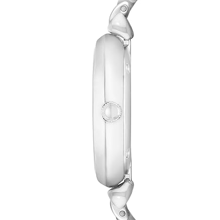 Emporio Armani Gianni T-bar Analog White Dial Women's Watch - AR1925