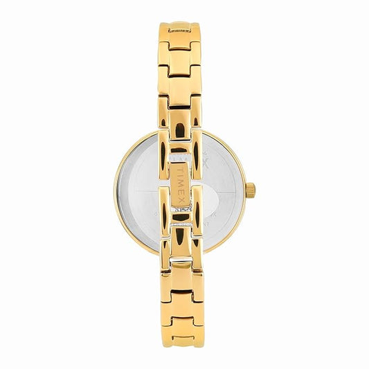 Timex Trendline Round 21mm Green Dial Analog Women Watch - TWEL21701
