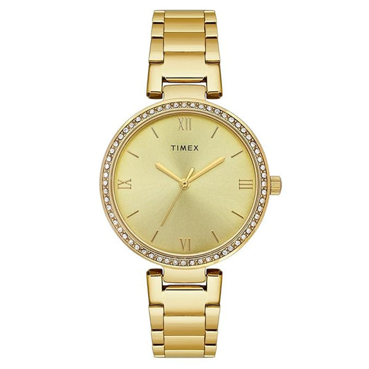 TIMEX Round Dial Analog Women's Watch - TWEL18732
