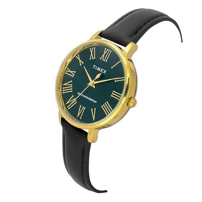 TIMEX Analog Watch for Women with Round Dial TWEL19104