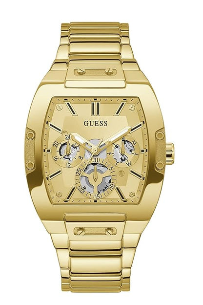 GUESS Men's Trend Casual Tonneau Diamond 43mm Watch GW0456G2