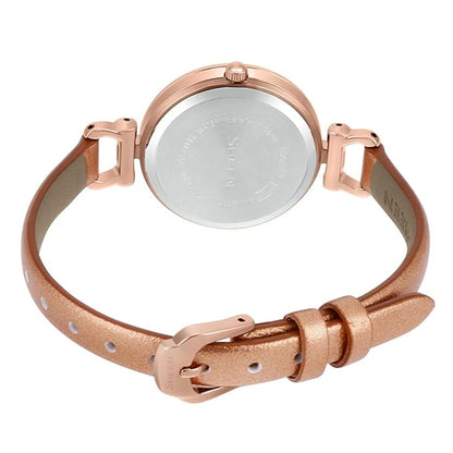 Casio Analog Silver Dial Women's Watch-SHE-4055PGL-7BUDF (SX259)