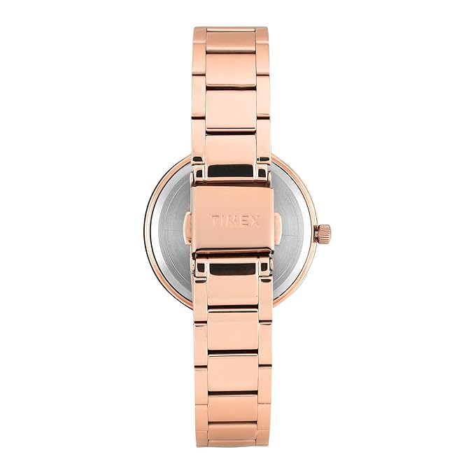 TIMEX Analog Watch for Woman with Round Dial & Water Resistant Women's Wrist Watches - TWEL18724