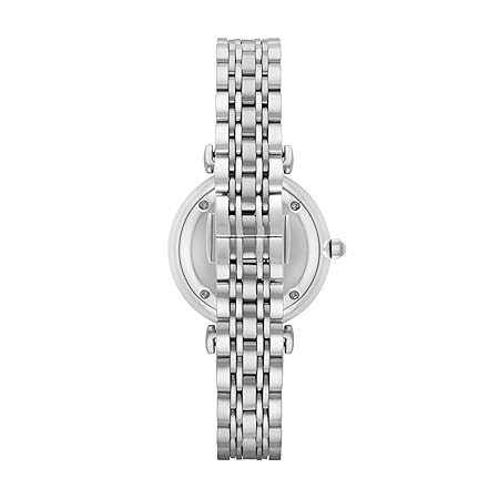 Emporio Armani Gianni T-bar Analog White Dial Women's Watch - AR1925