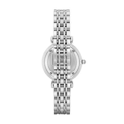 Emporio Armani Gianni T-bar Analog White Dial Women's Watch - AR1925