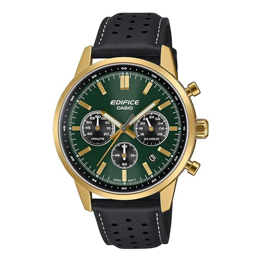 Casio Edifice EFR-575CL-3ADF Analog Green Dial Men (ED658)