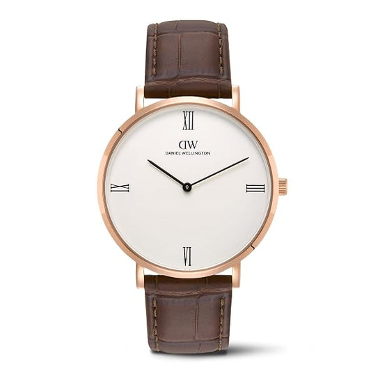 Daniel Wellington Round 41mm Off White Dial Analog Men Watch - DW0DG2301