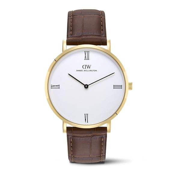 Daniel Wellington Round 41mm White Dial Analog Men Watch - DW0DG2302