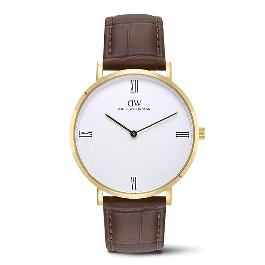 Daniel Wellington Round 41mm White Dial Analog Men Watch - DW0DG2302