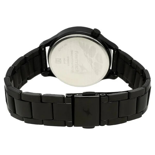 Fastrack Road Trip Quartz Analog Bicolour Dial Stainless Steel Strap Watch for Girls 6188NM02
