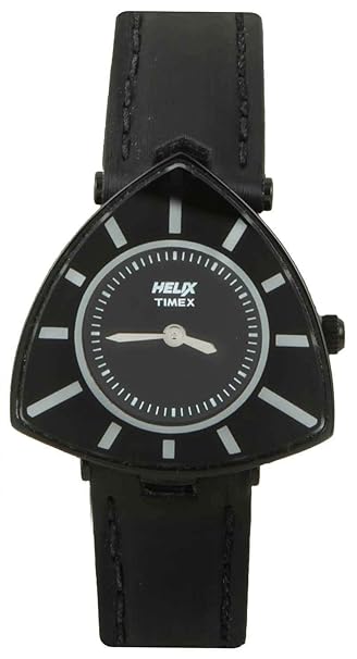 helix Triangle Analog Black Dial Women's Watch-15HL02