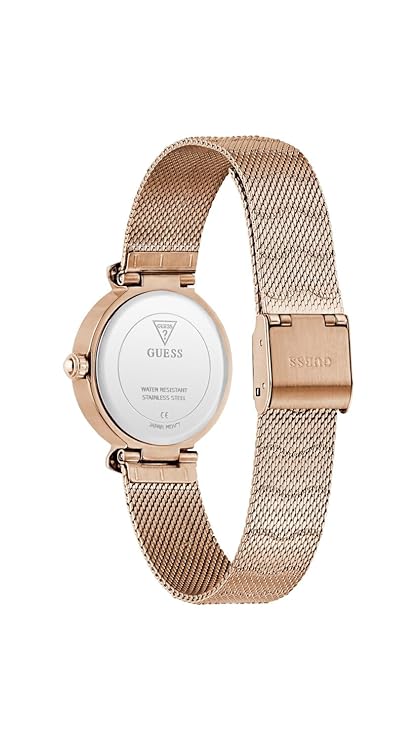 Guess Mermaid White Round Dial Analog Women's Watch - GW0866L3
