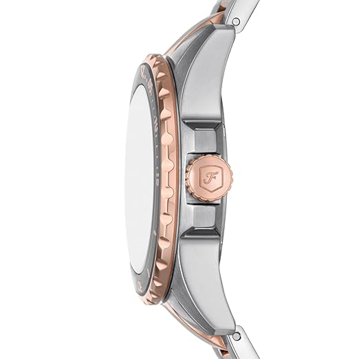 Fossil Blue Dive Two Tone Watch ES5348