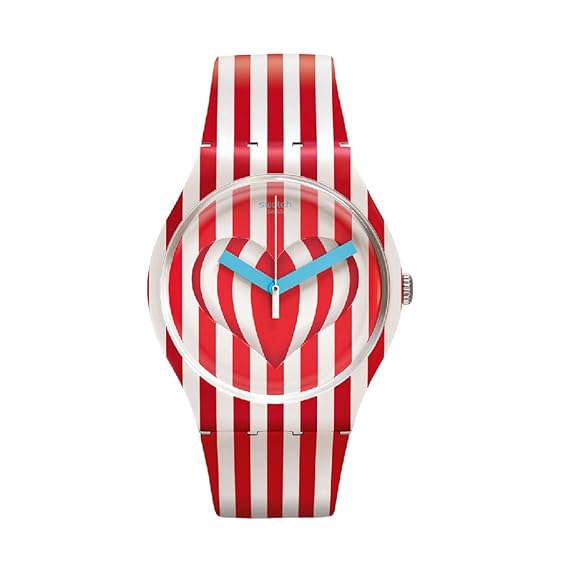 Swatch Sweet Valentine Red/White Women's Watch SUOZ168