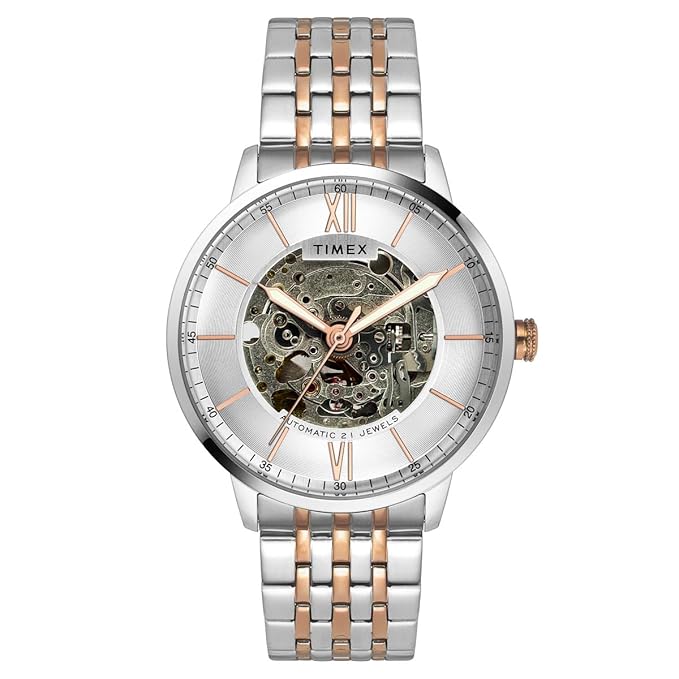 TIMEX Analog Watch for Men with Round Dial & Water Resistant Man's Wrist Watches  TWEG23503