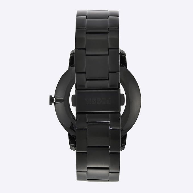 Fossil Analog Black Dial Men's Watch-FS5308 Stainless Steel