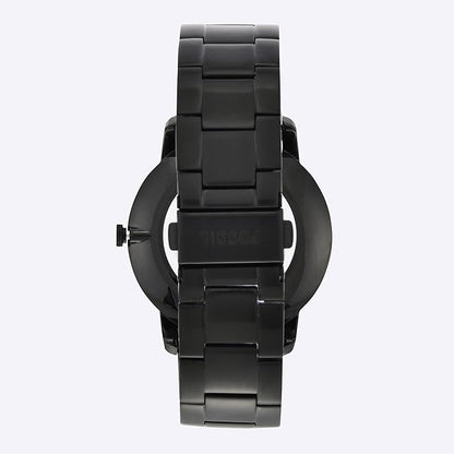 Fossil Analog Black Dial Men's Watch-FS5308 Stainless Steel