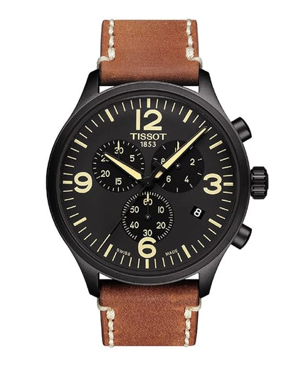 Tissot Chronograph Men's Watch (Black Dial) T1166173605700