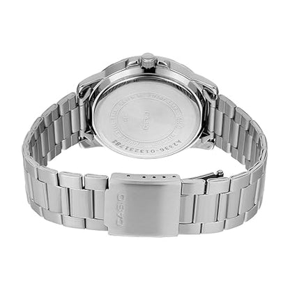 Casio Enticer Men MTP-VD01D-3E1VUDF Analog Turquoise Blue Dial Men (A2336)