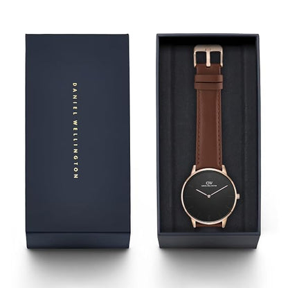 Daniel Wellington Round 42mm Black Dial Analog Men Watch - DW0DG2001