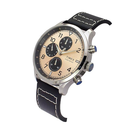 TIMEX Analog Watch for Men with Round Dial & Water Resistant Man's Wrist Watches - TWEG23900