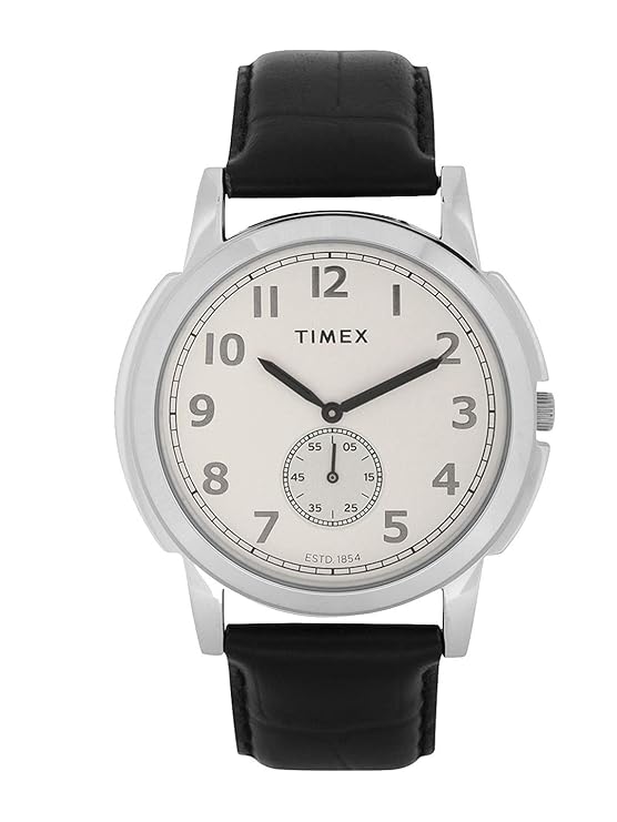 Timex Analog White Dial Men's Watch-TW000U313