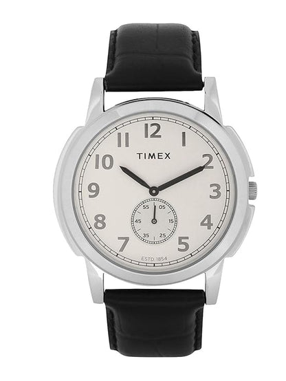 Timex Analog White Dial Men's Watch-TW000U313