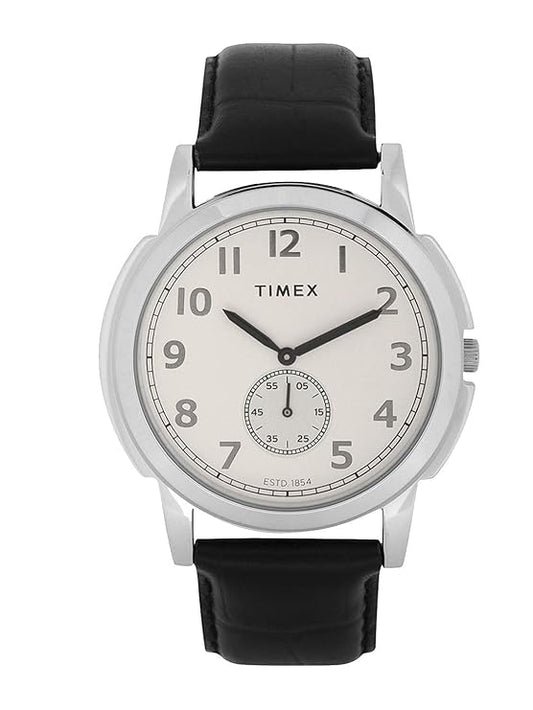 Timex Analog White Dial Men's Watch-TW000U313